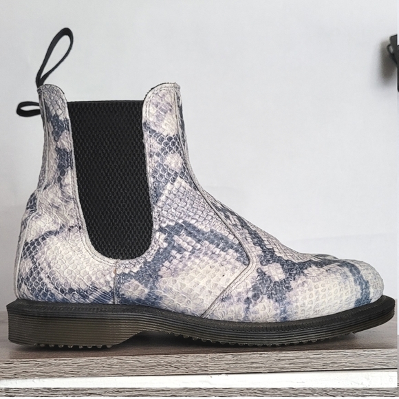 Dr. Martens Chelsea Boot Flora Asciano Snake 6 - Picture 3 of 11